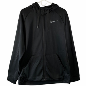 Nike Men's Black Full Zip Sweatshirt